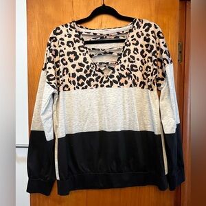 Leopard Print Top